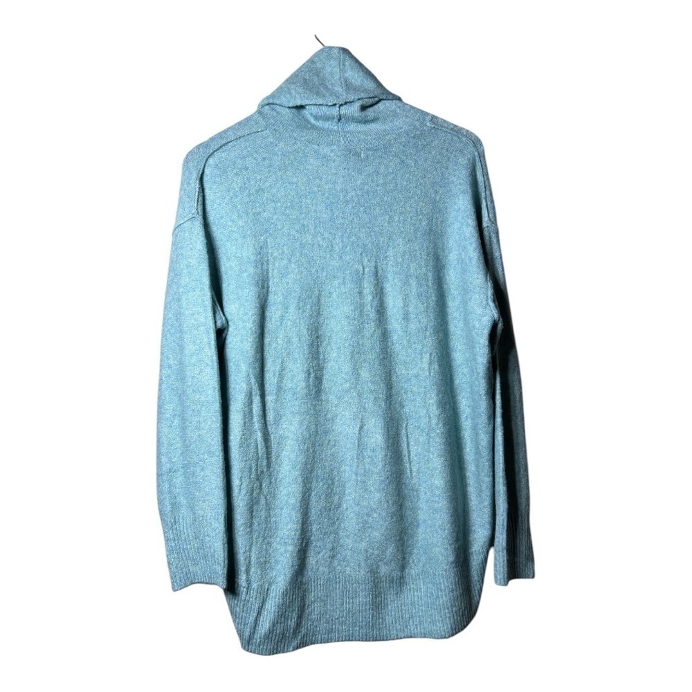American Eagle Cozy Blue Women's Cowl Neck Sweater - Picture 2 of 8